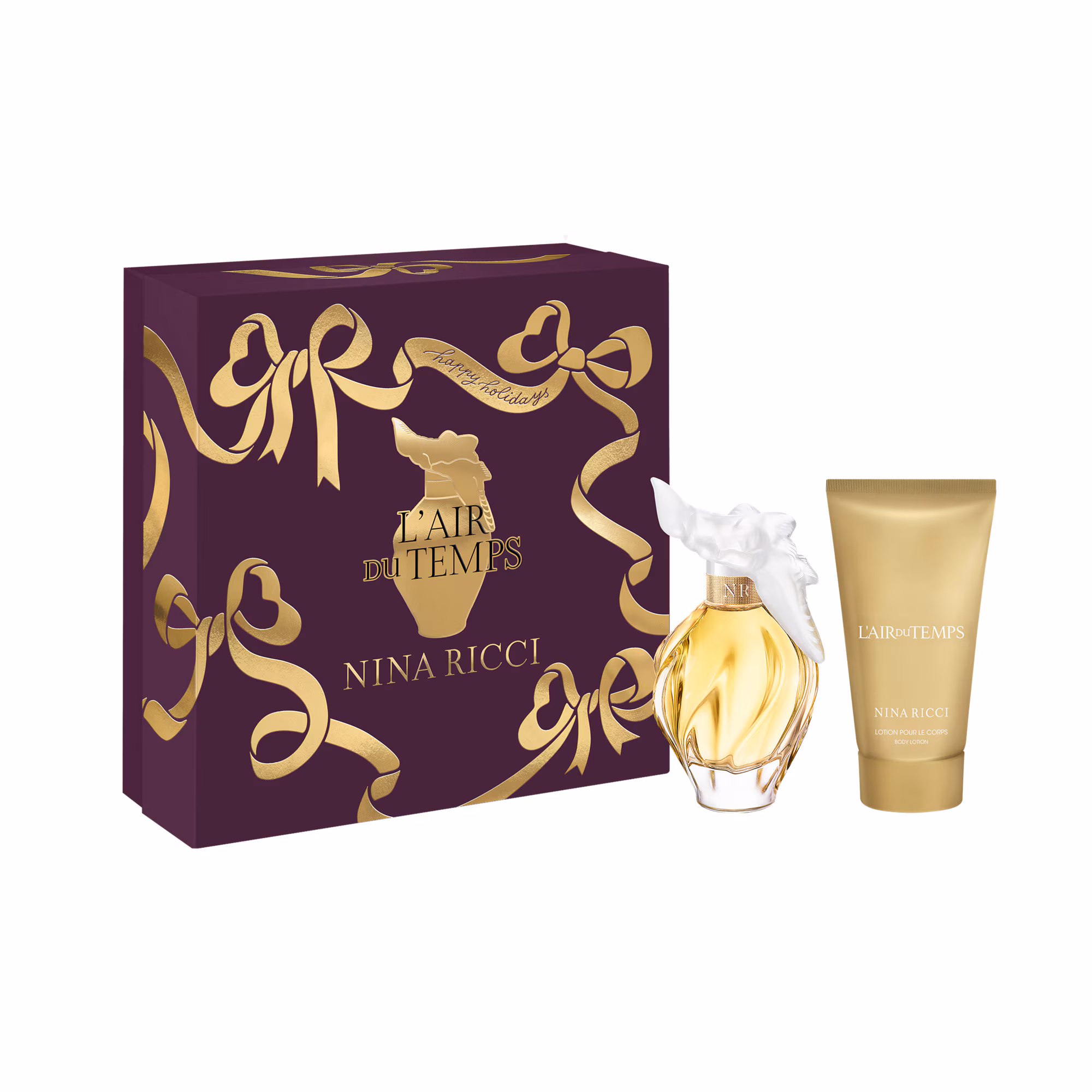 L'AIR DU TEMPSCoffret - eau de toilette + lotion pour le corps