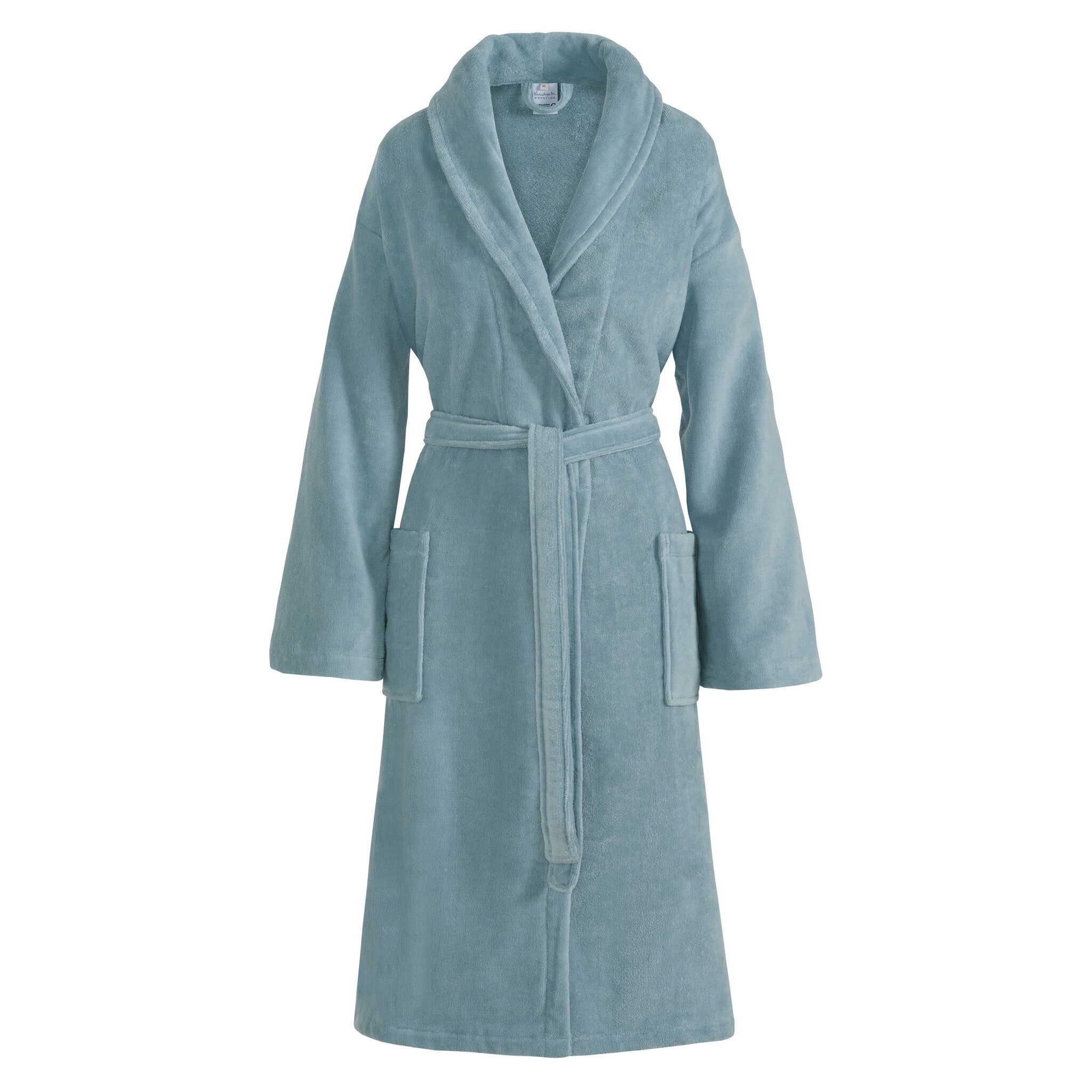 Prestige Badjas Pearl Blue   XS   Blauw   Katoen