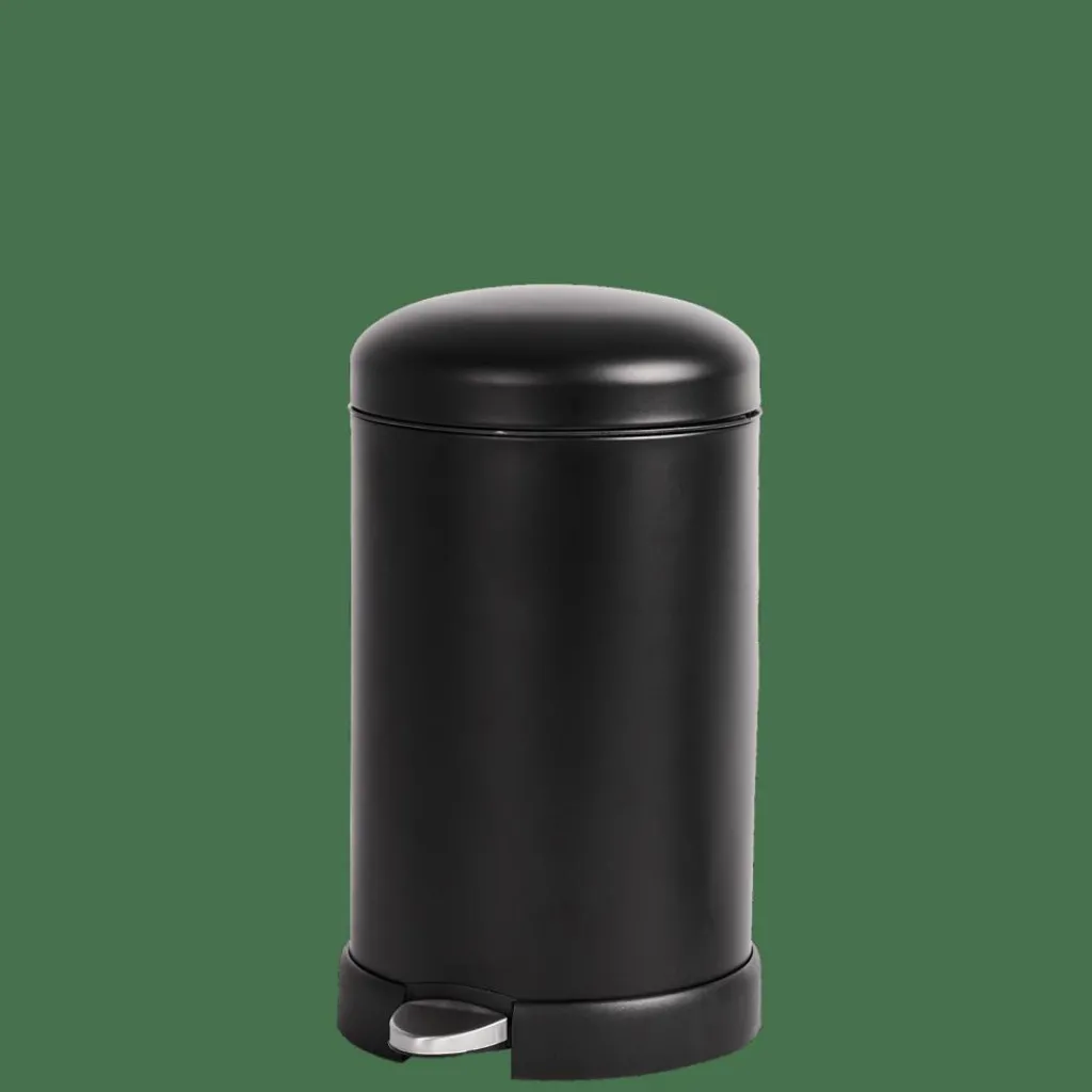 Poubelles De Cuisine^CASA INDUSTRIA Poubelle à Pédale 12 L Noir