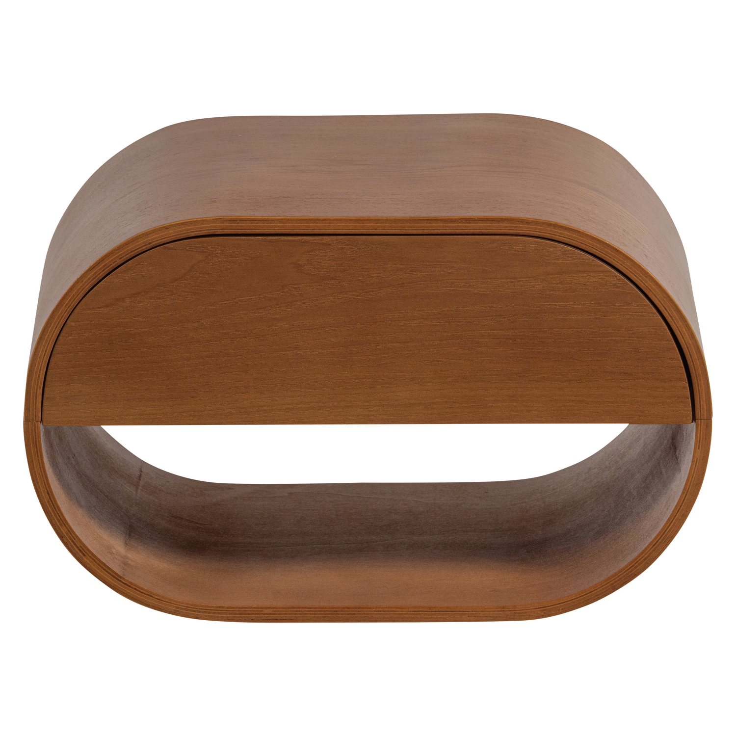WOOOD nachtkastje hangend Momo - Hout - Bruin - 24x36x28