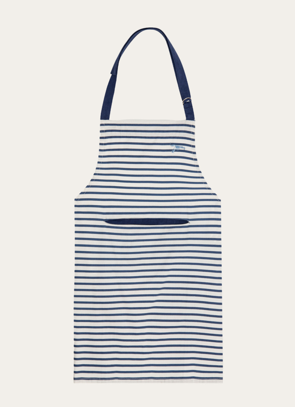 TABLIER RAYÉ AVEC HOMARD MARINE