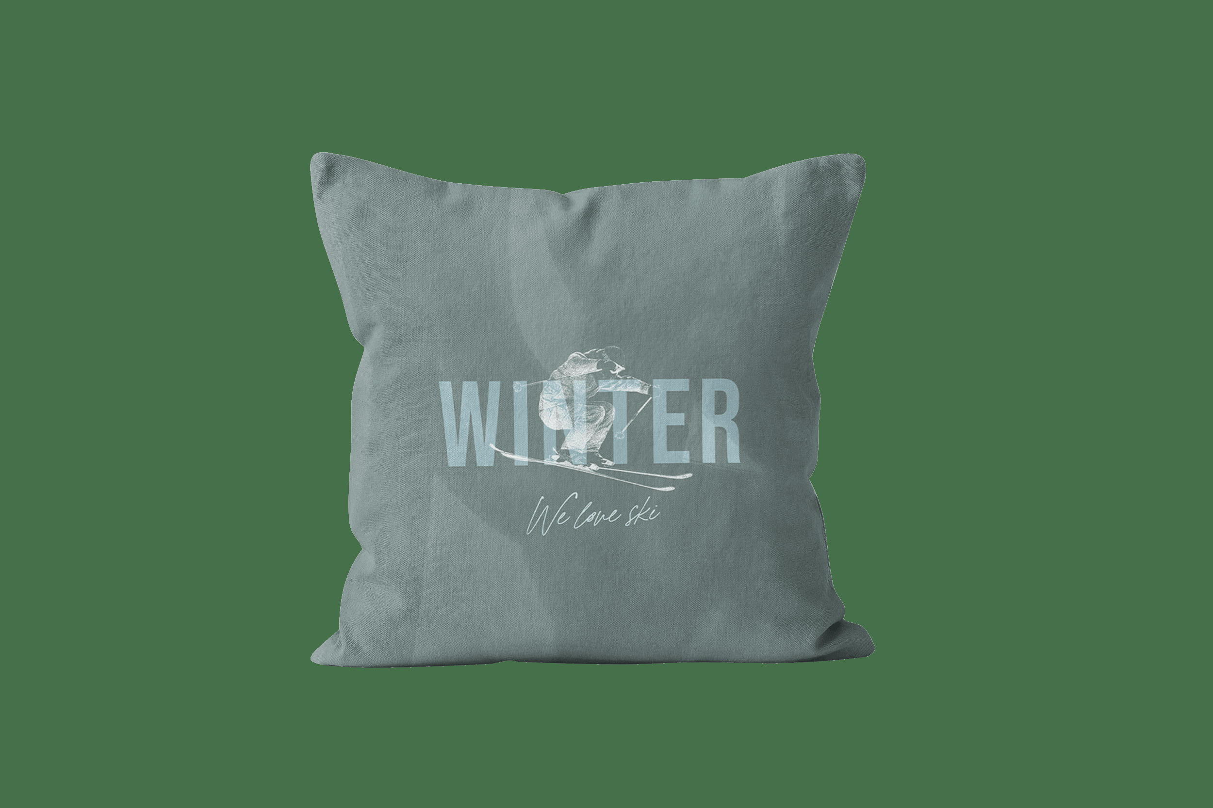 - Coussin déco velours bleu 40x40cm