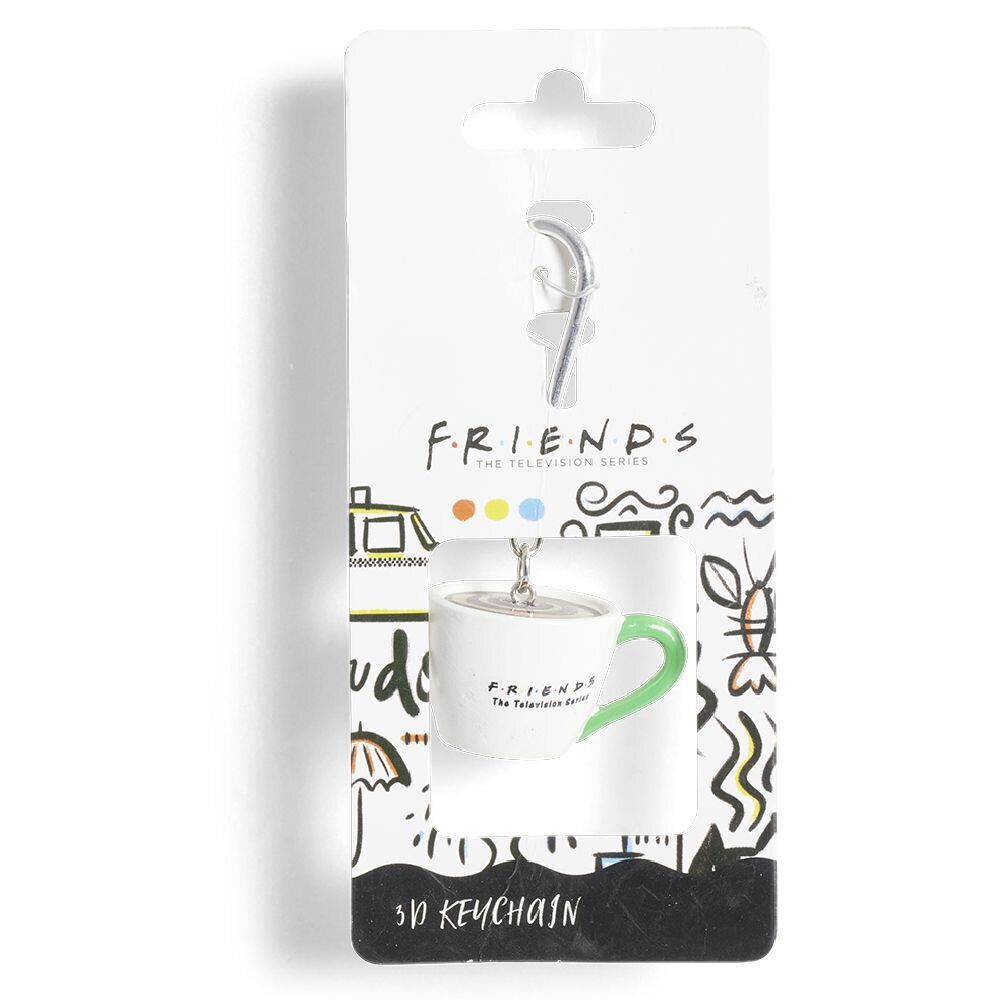 Porte-clé tasse Friends Ø3,5cm