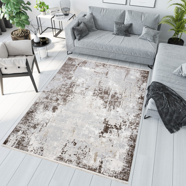 Dywan Chemex Sahara Nowoczesny K946D SH_L_ Beżowy 120x170