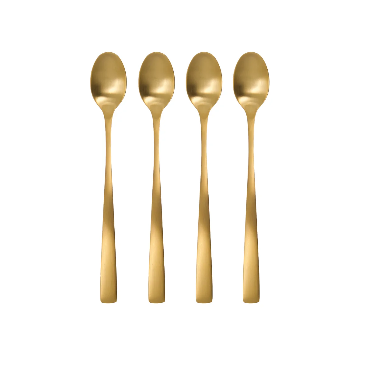 House Doctor - Golden Löffel, lang, gold (4er-Set)