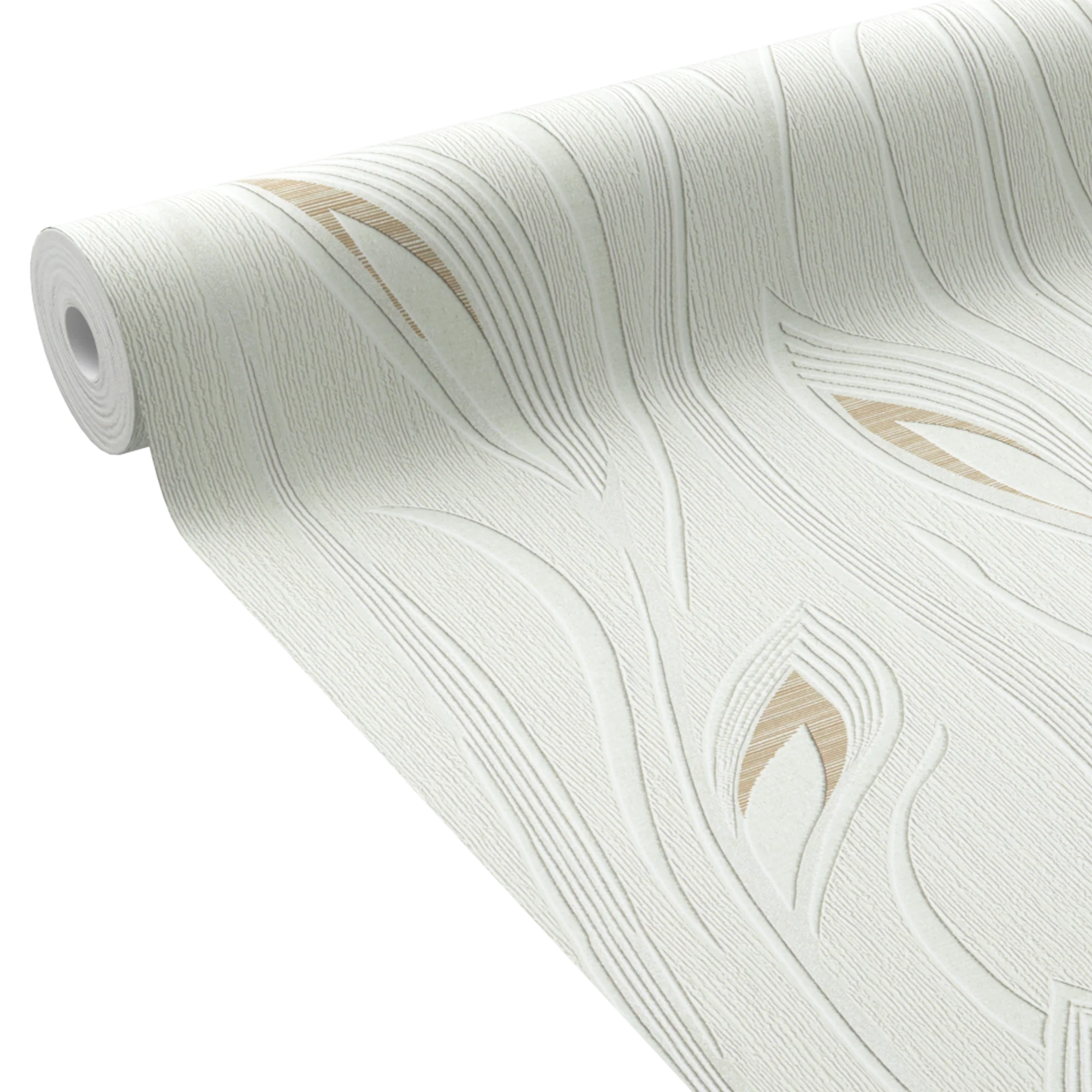 Papier peint intissé DIANA coloris blanc