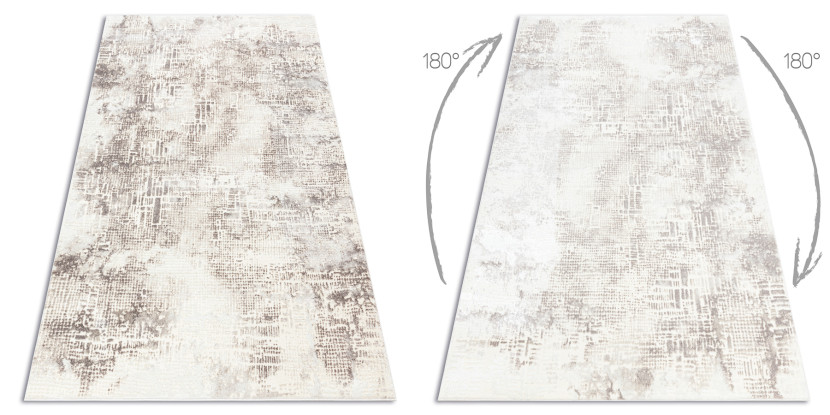 Dywan CORE W9786 Abstrakcja - Strukturalny, dwa poziomy runa, 120x170 cm