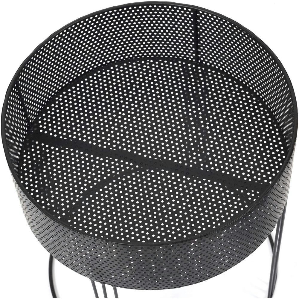 CHESTER - Table d'appoint coffre intégré