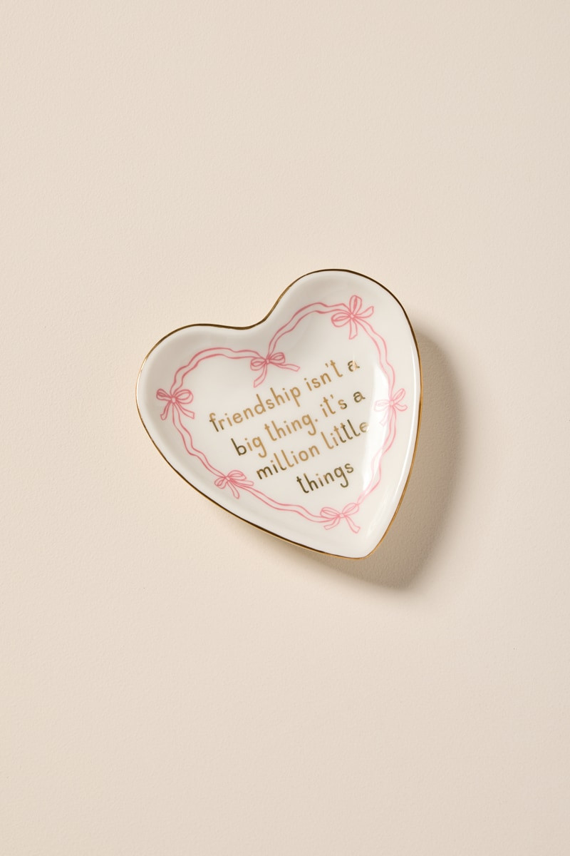Friendship Isnt A Big Thing Trinket Dish