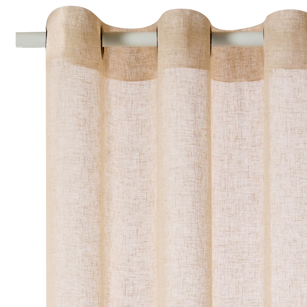 Voilage MICAO coloris lin 145 x 240 cm