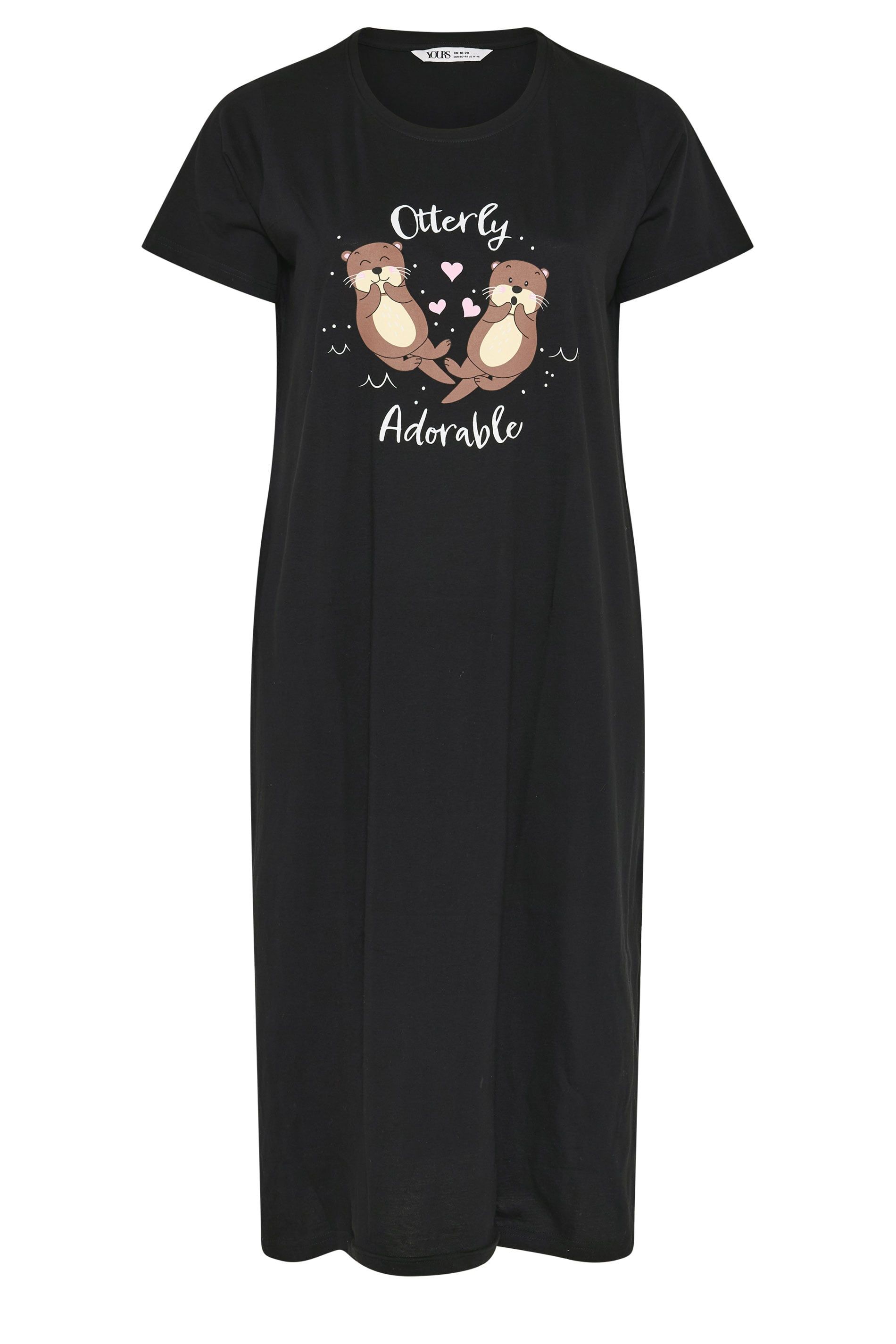 Yours Otterly Adorable' Midaxi Nightdress