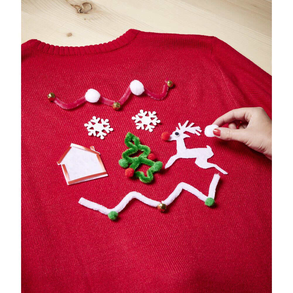 Kit pour personnaliser pull de No&euml;l DIY
