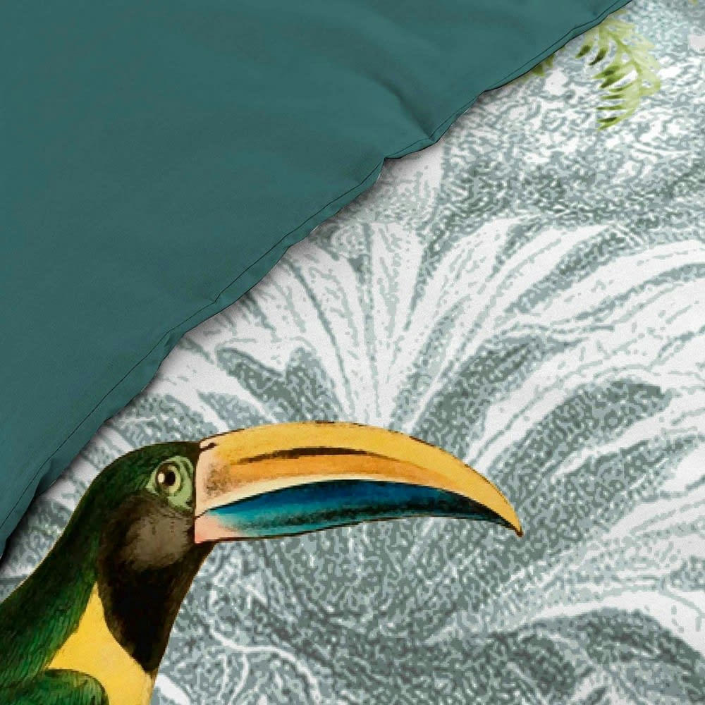 - Parure de couette 100% coton imprimée 260x240 2 taies