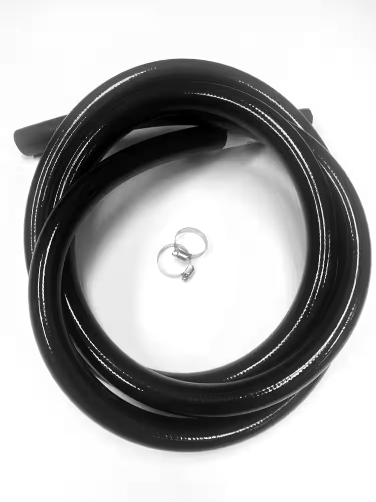 PlumbShop PVC Washing Machine Discharge Hose, 7/8-in ID x 10-ft