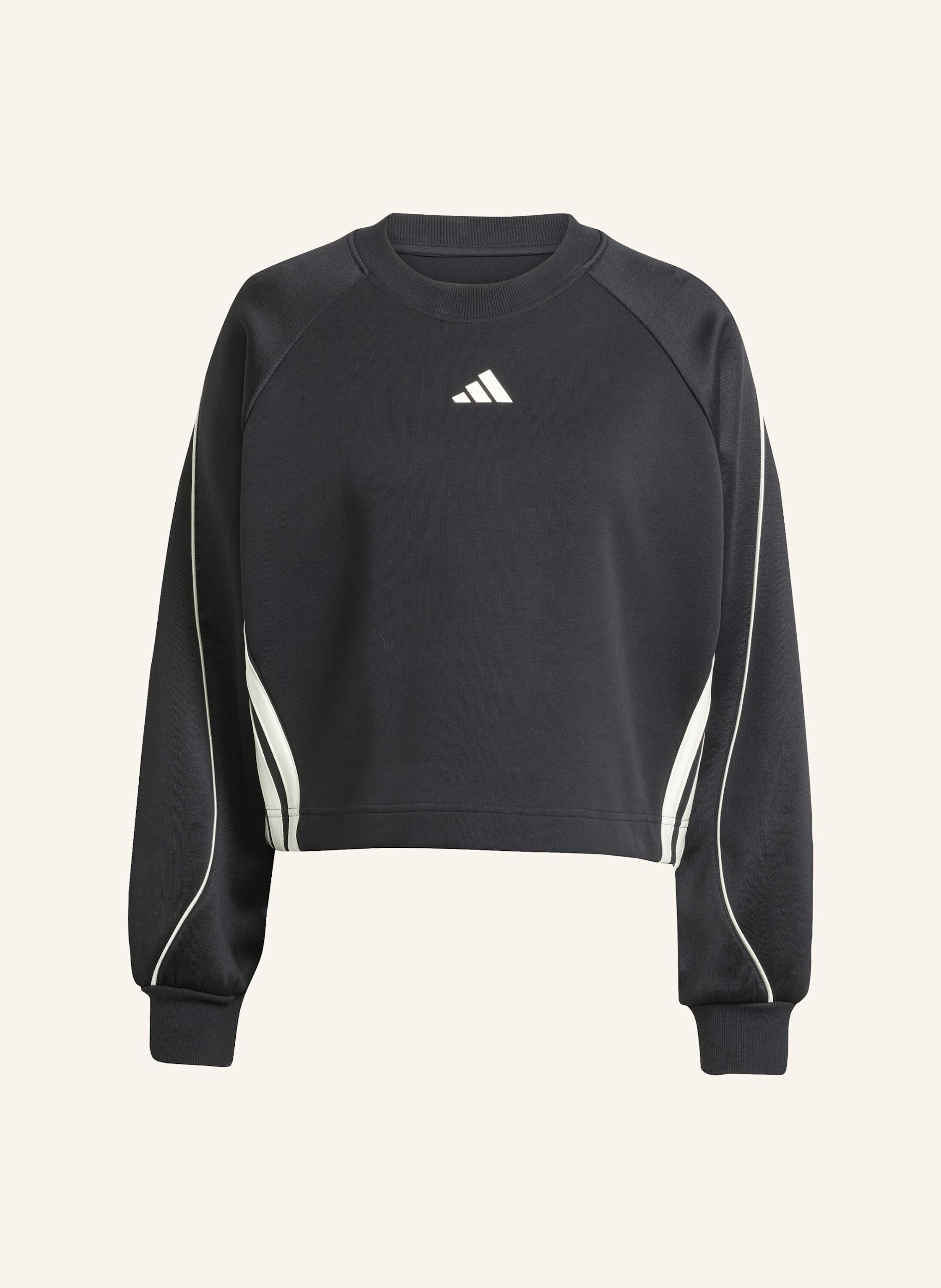 adidas STADIUM 3-STREIFEN SWEATSHIRT MIT RUNDHALSAUSSCHNITT