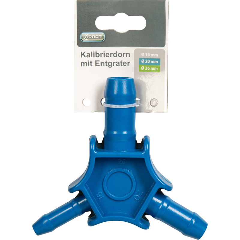 Outil de calibrage et d'ébavurage pour tube multicouche Ø 16 - 26 mm CORNAT