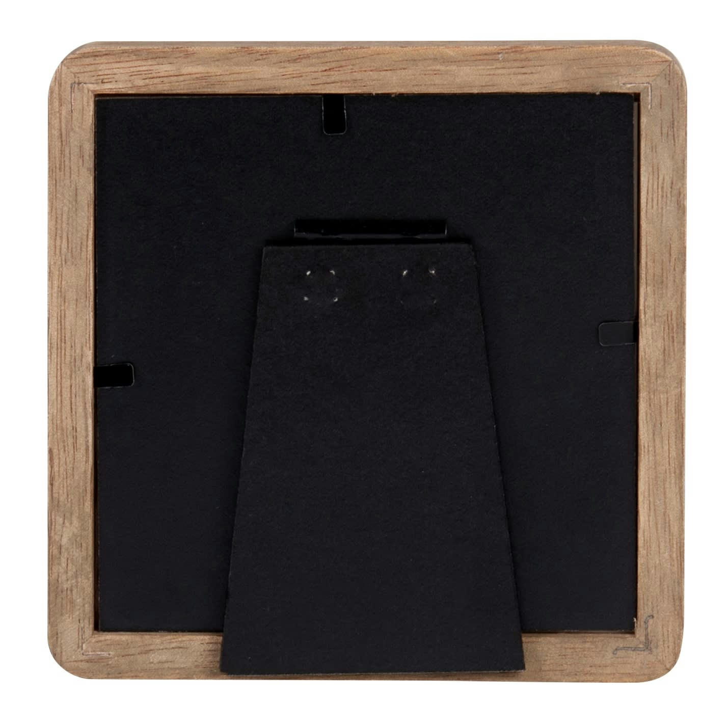 SOLIA - Cadre photo en bois d'hévéa 10x10