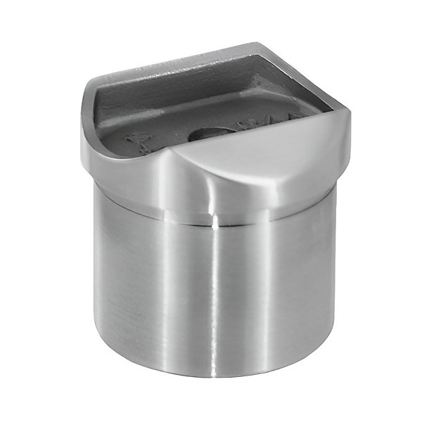 2 x Adaptateur pour tube diam. 42,4 à coller sur tube diam. 42,4 x 2 mm - Inox 304