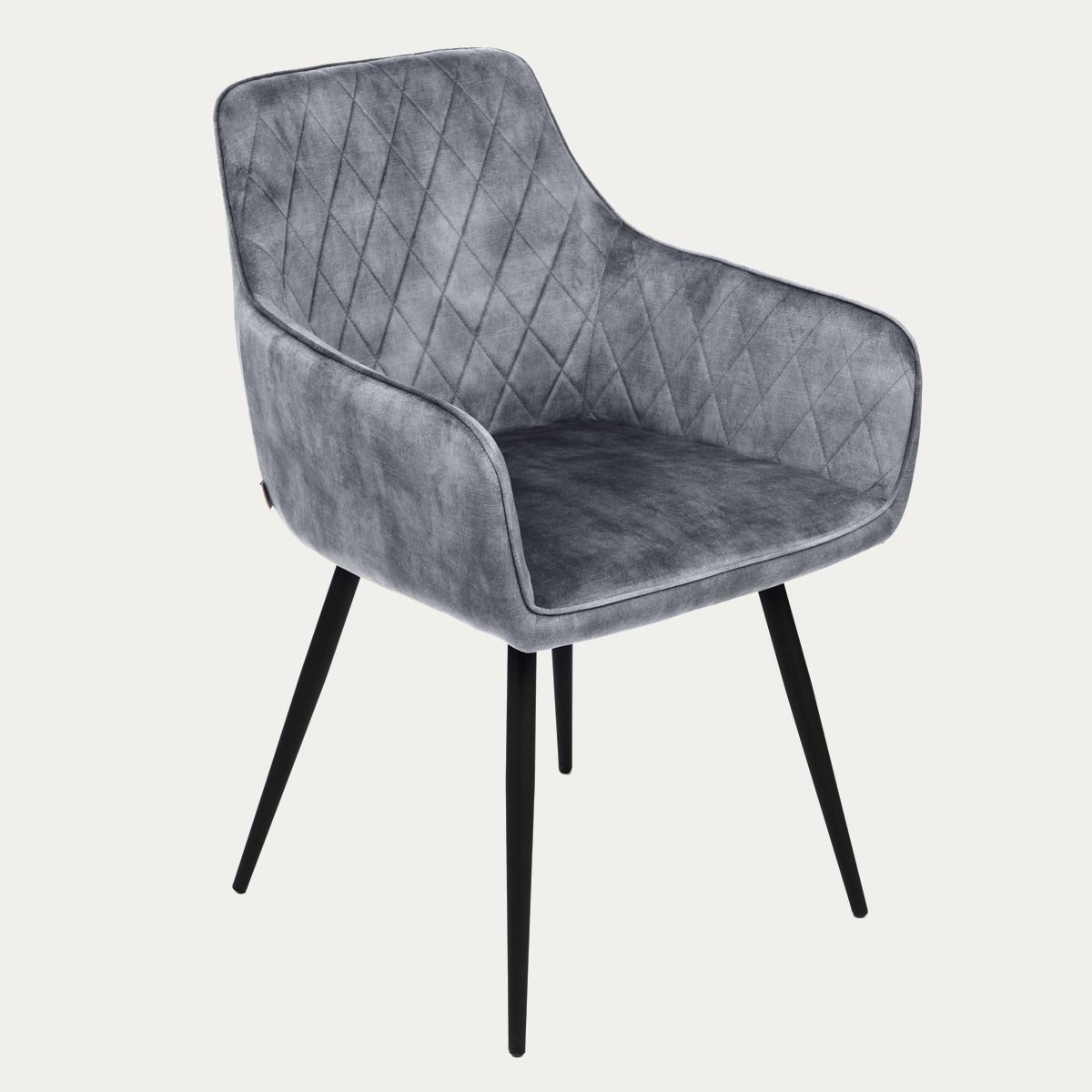 Krzesło SATORI szare 57x59x84 cm