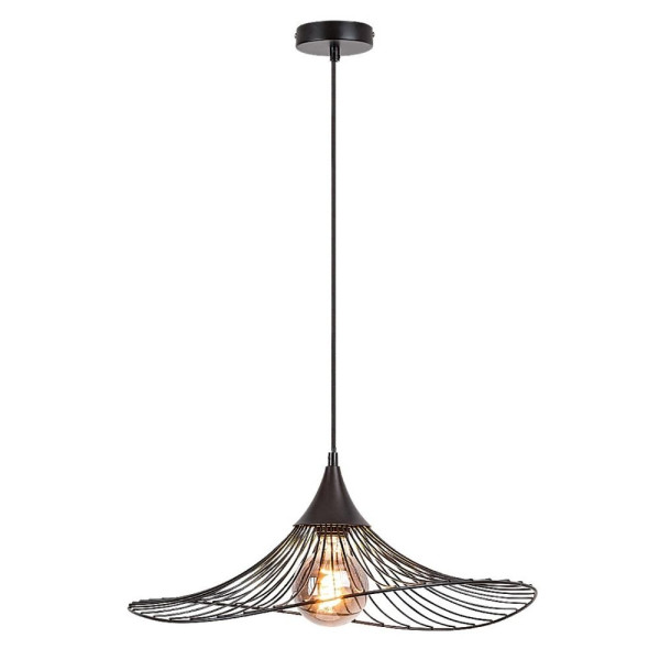 Lampa wisząca czarna Sombero 1xE27x40W wym: 150x50x50 cm Rabalux