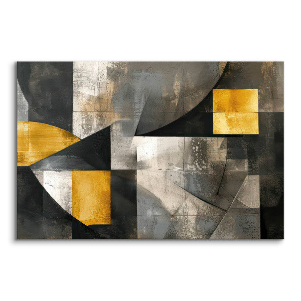 Obraz Wzory Geometryczne Na Betonie 30x20cm