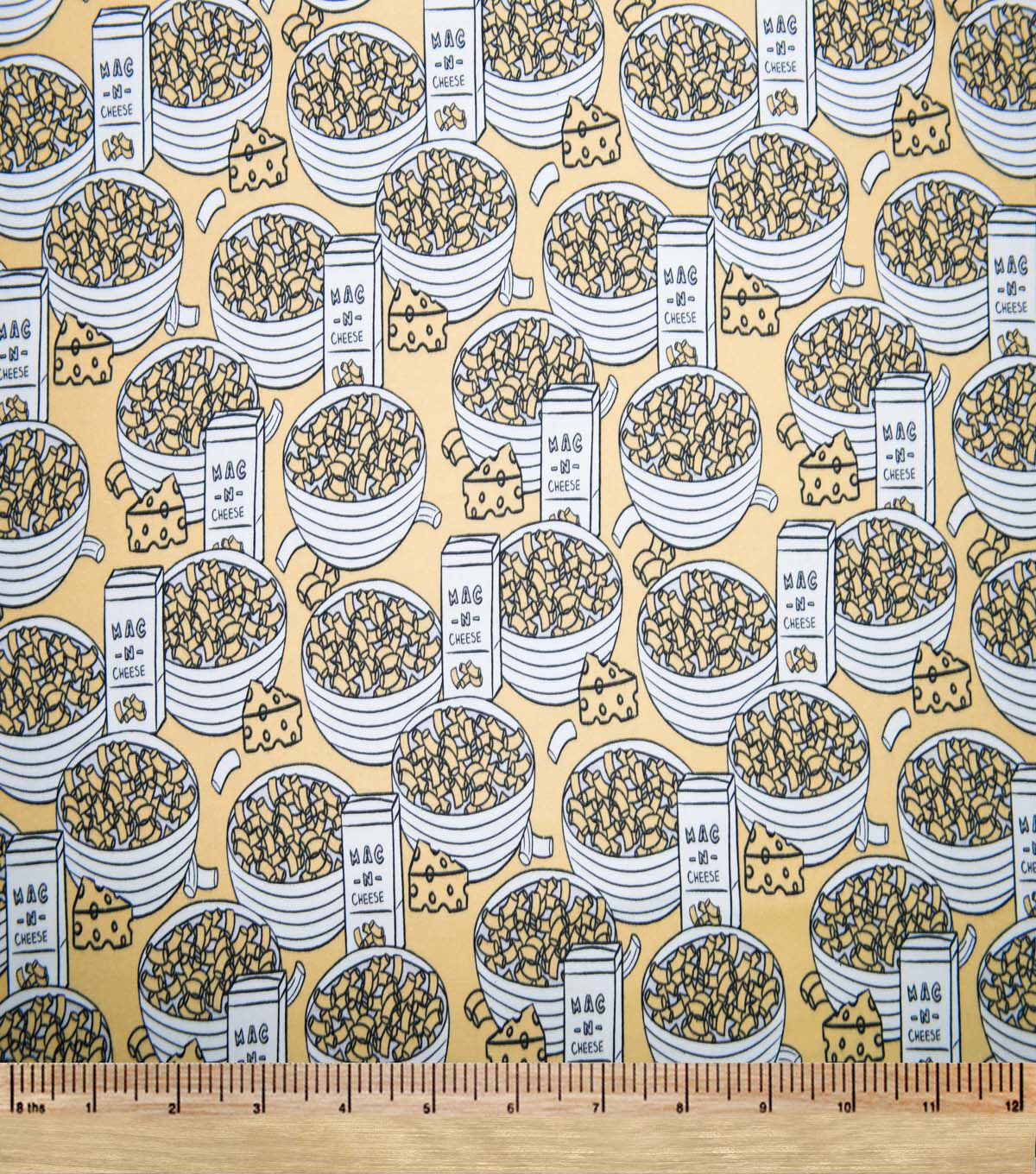Super Snuggle Boxed Mac & Cheese Flannel Fabric