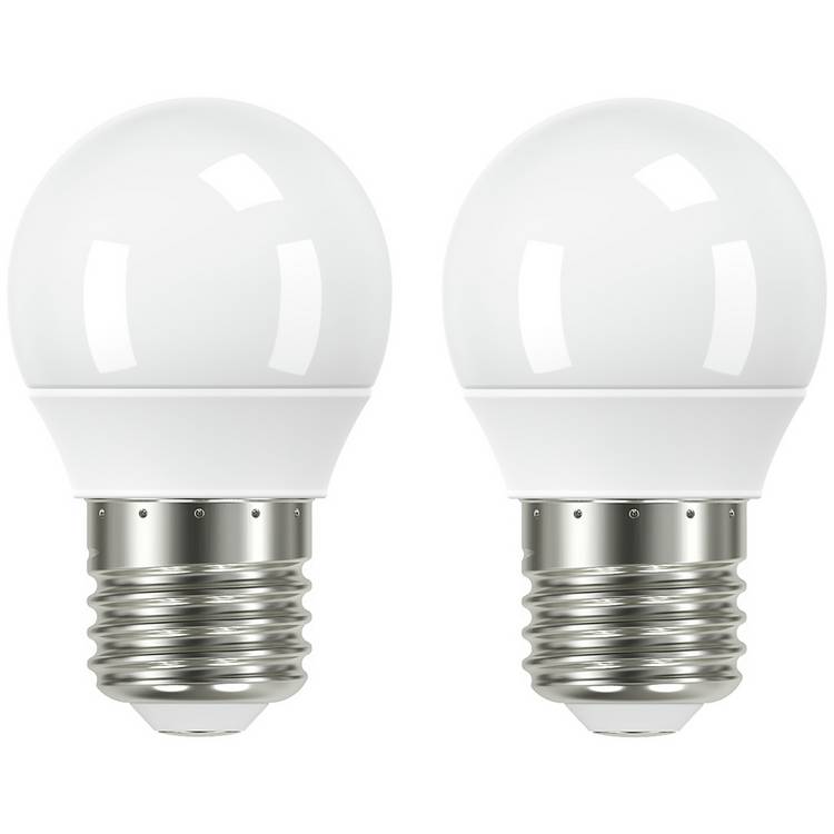 Argos Home 4.2W LED Mini Globe ES Light Bulb - 2 Pack