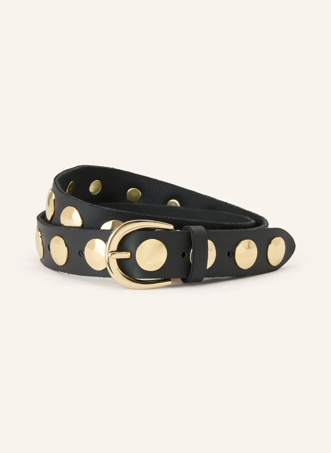 b.belt Ledergürtel LUNA mit Nieten
