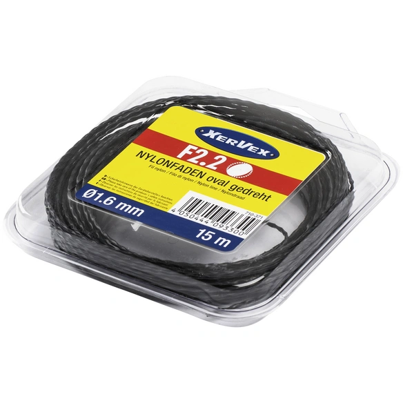 Nylonfaden, Kunststoff, schwarz