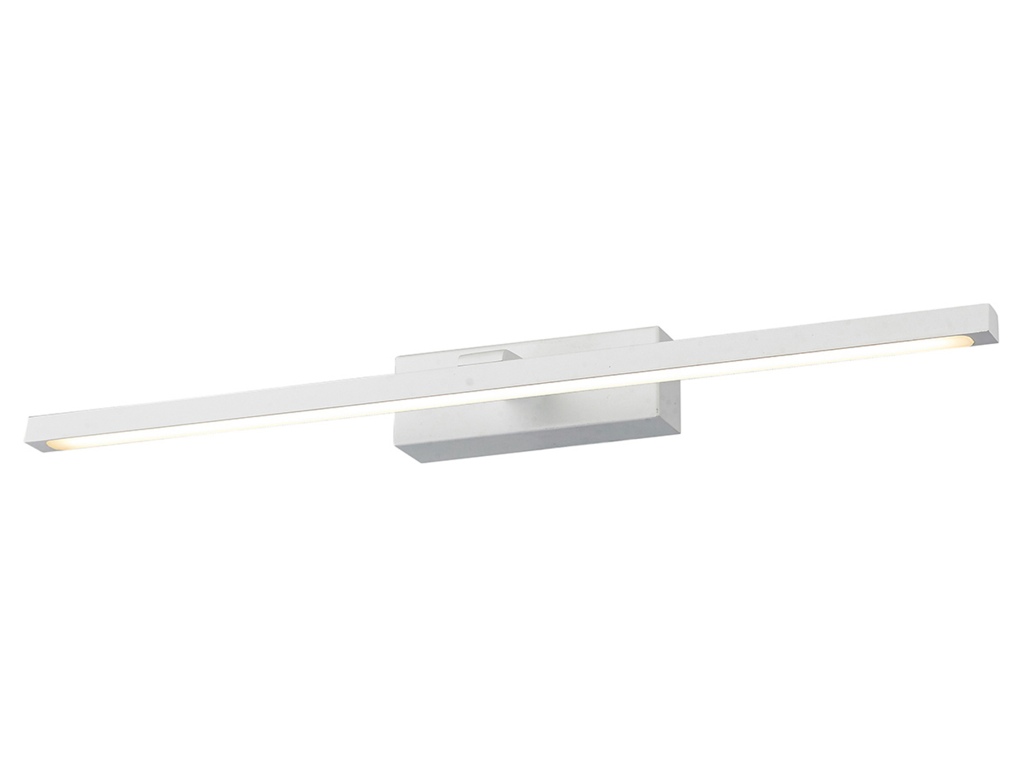 Kinkiet łazienkowy Nertus LED metalowy biały