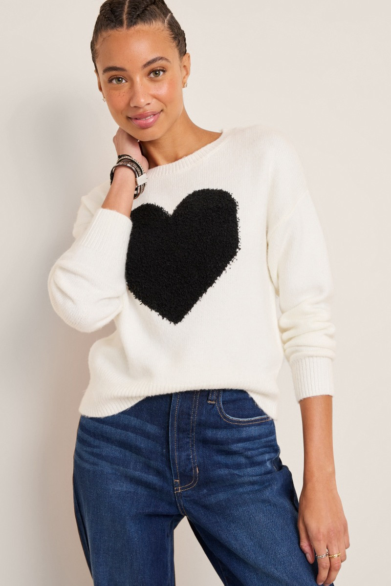 Emma Heart Sweater