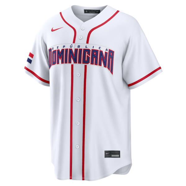 Brayan Bello Dominican Republic Baseball Nike 2026 World Baseball Classic Home Stadium Jersey - White