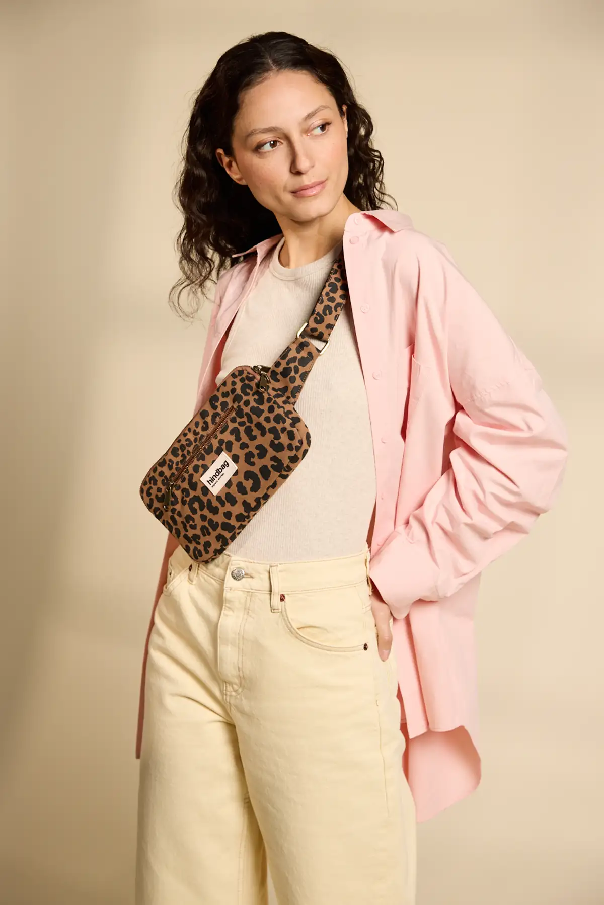 Sac banane Harry Léopard cannelle