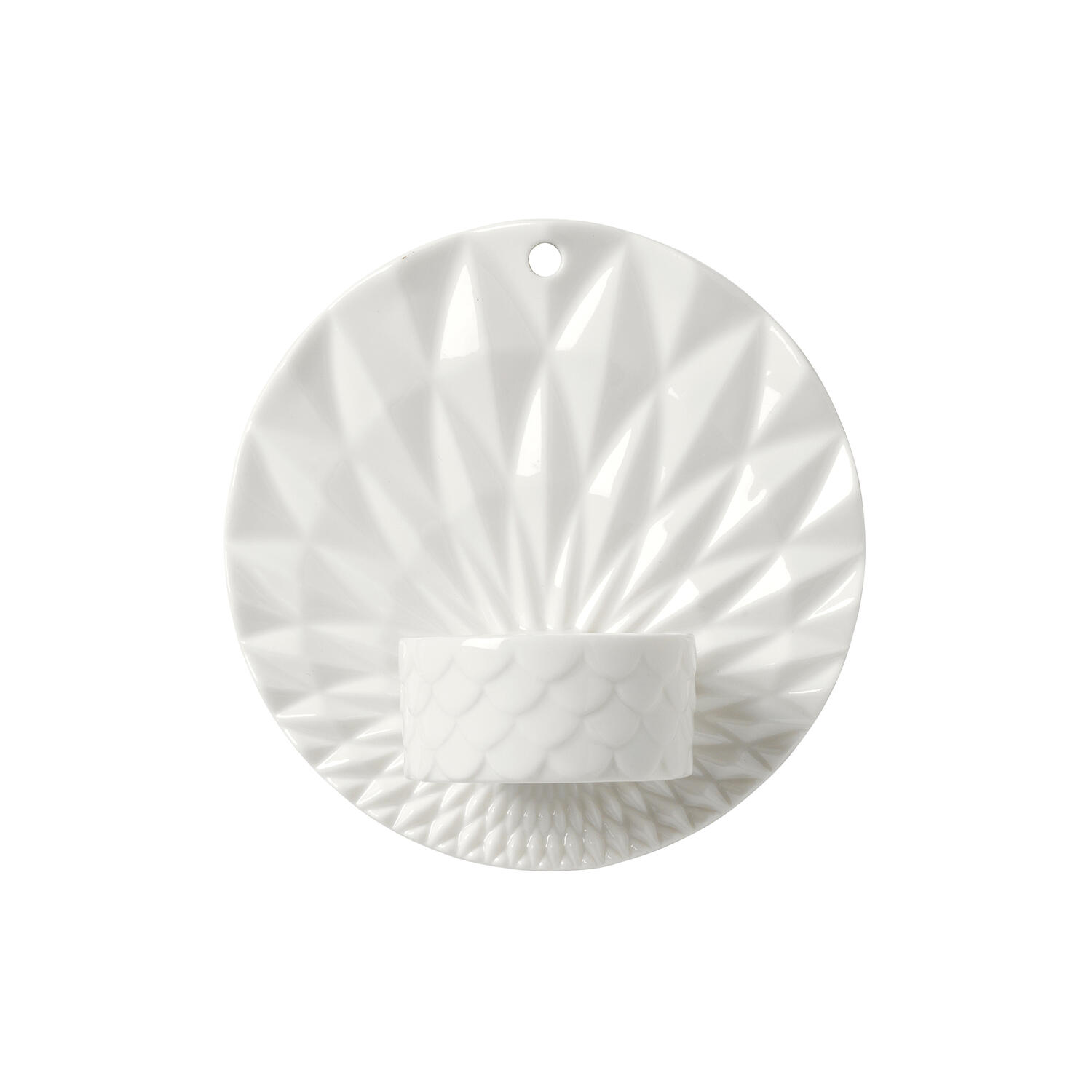 Pipanella Wall Votive Scales fyrfadsoph&aelig;ng, white