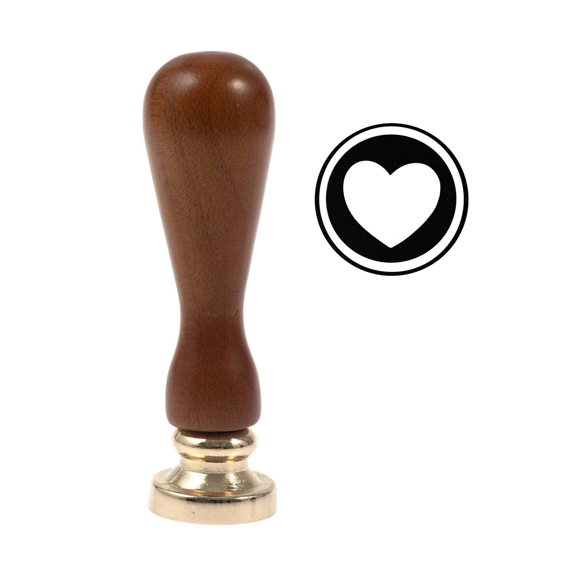 Heart Seal Wax Stamp