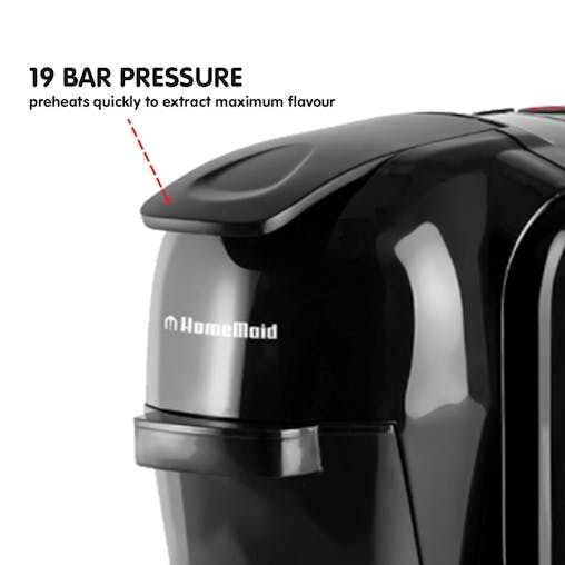 NNEDPE HomeMaid 3-in-1 CM511HM Coffee Multi Capsule Pod Machine