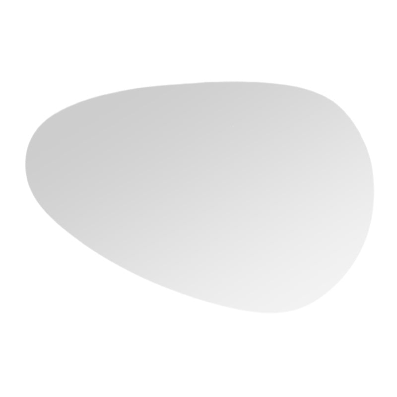 Badkamerspiegel Asymmetrisch - Organisch met Verlichting - 90 x 60 cm