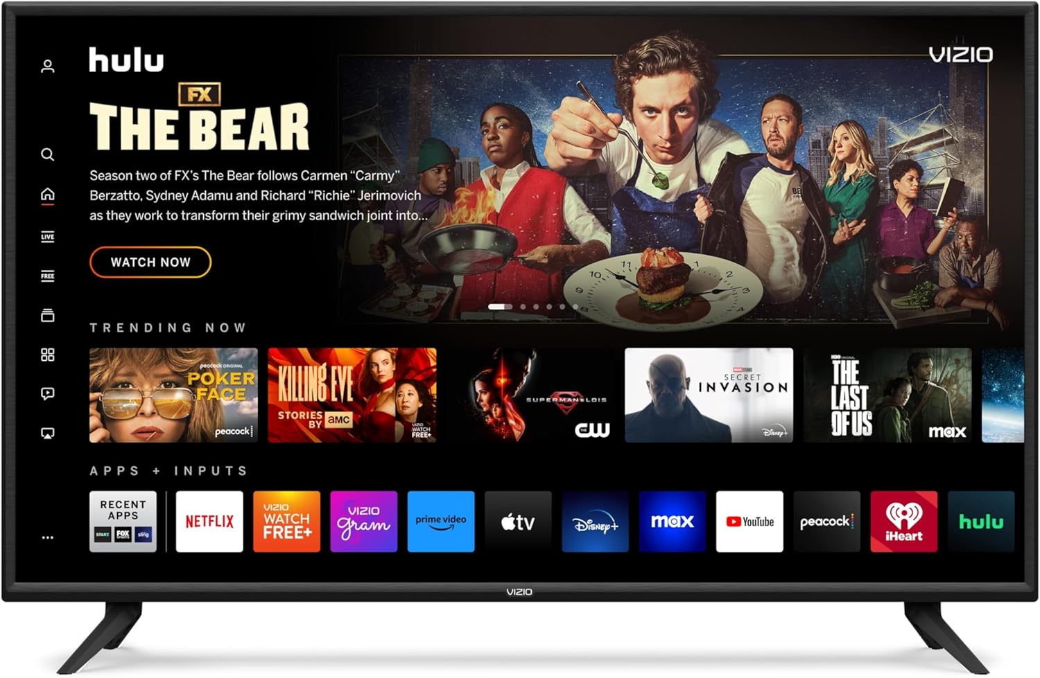 VIZIO 50-Inch V-Series 4K UHD LED Smart TV with Voice Remote  Dolby Vision  HDR10+  Alexa Compatibility  2022 Model