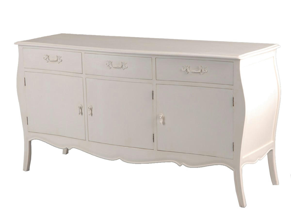 JOSEPHINE - Buffet en bois blanc