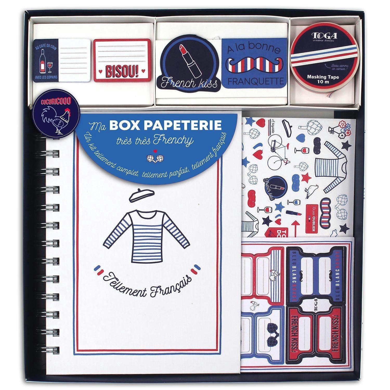 - Kit carnet ma box papeterie frenchy