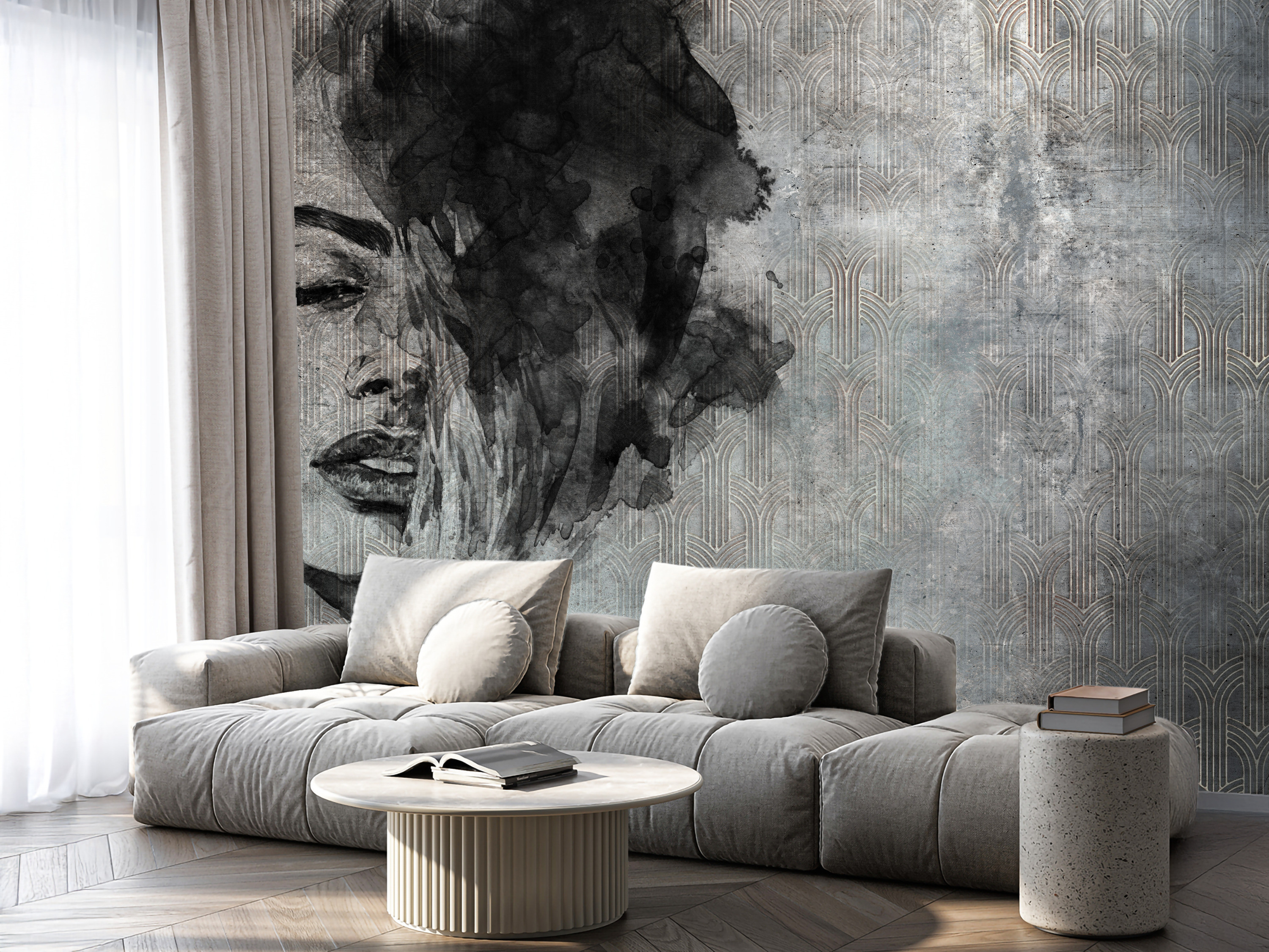 Fototapeta Abstrakcyjna kobieta V1 100x70cm