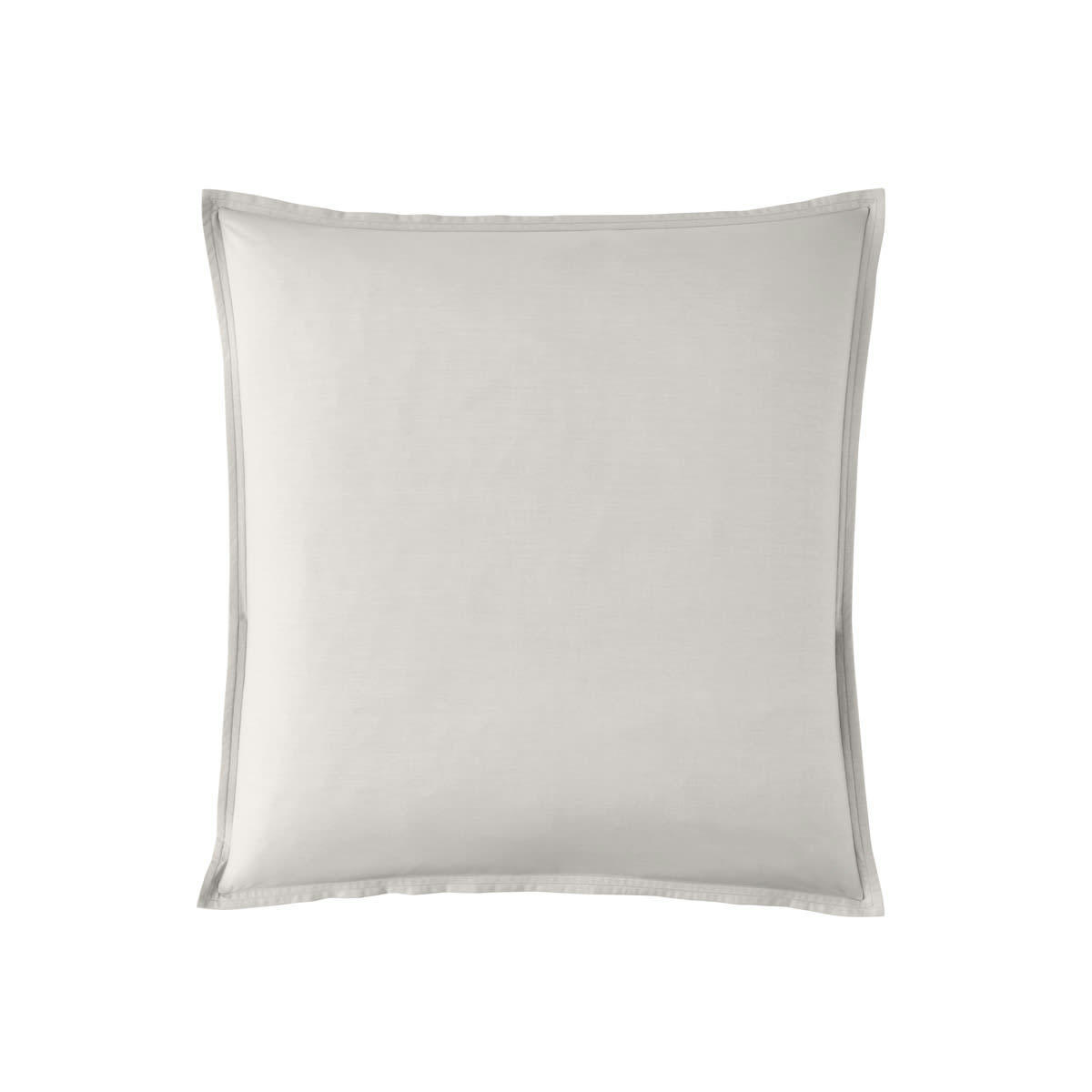 PREMIÈRE - Taie d'oreiller en percale de coton gris perle 65x65