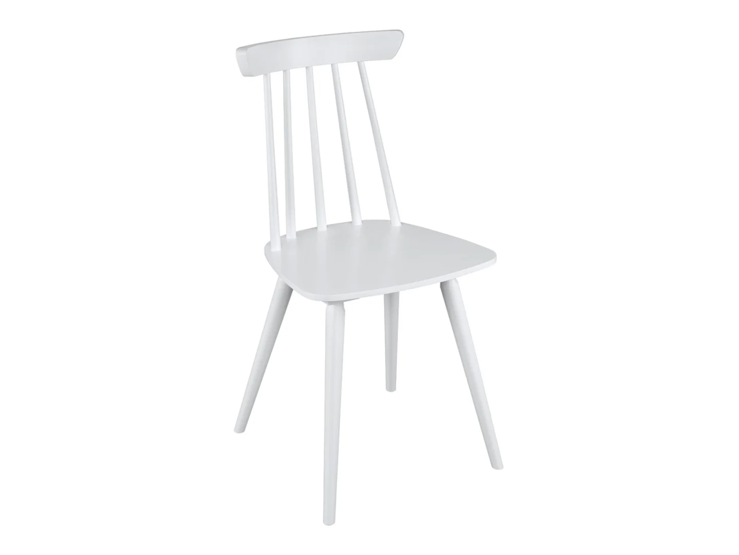 Krzesło drewniane Modern patyczak białe