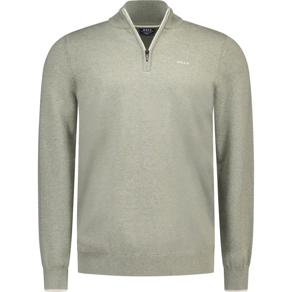 Nza New Zealand 26FN465 half zip sweater