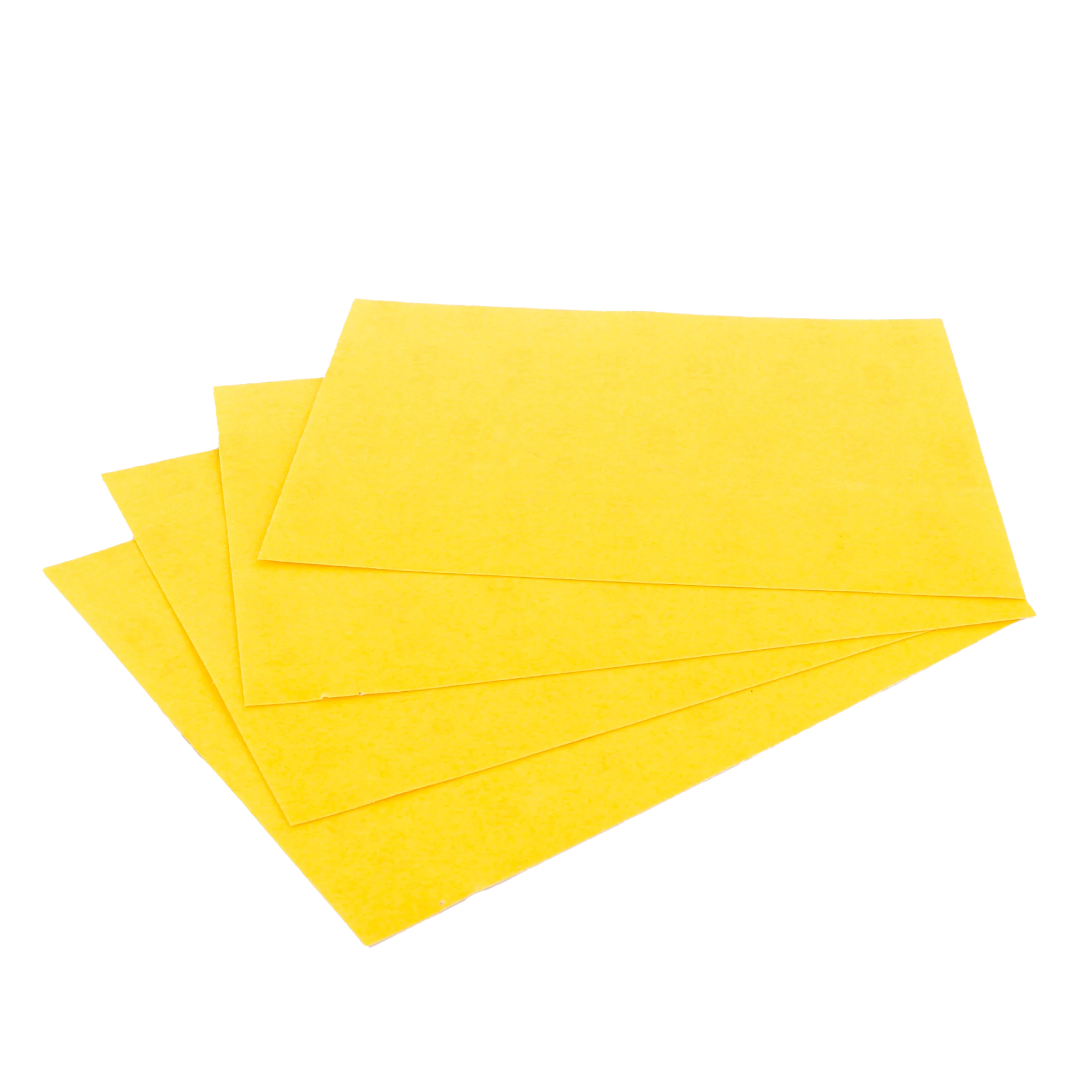 Ocai Lot de 4 feuilles abrasives grain fin