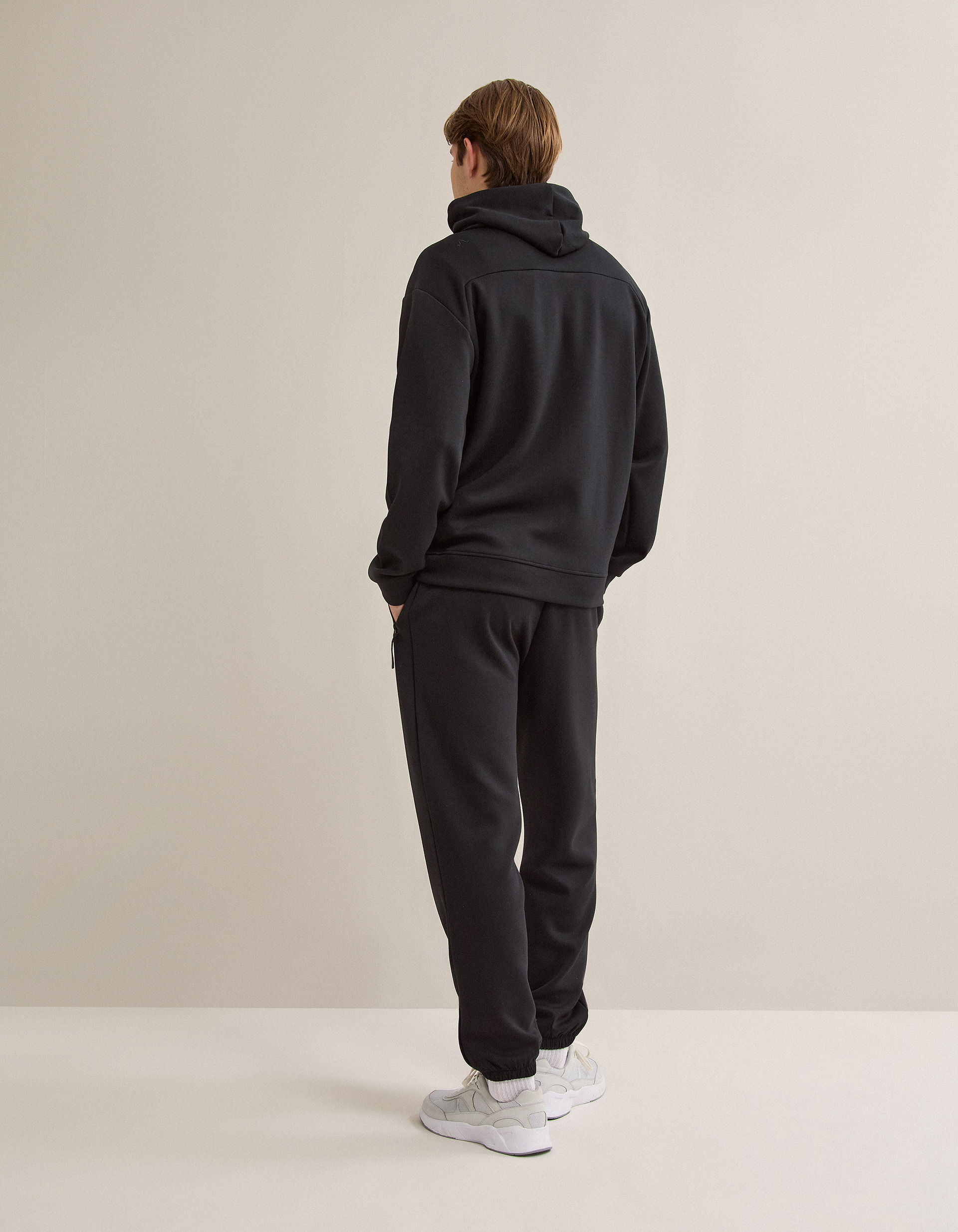 Joggers de Felpa, Homem, Preto