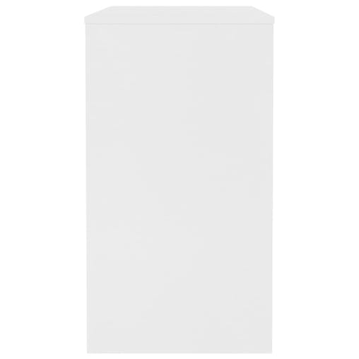 NNEVL Desk White 90x40x72 cm Chipboard