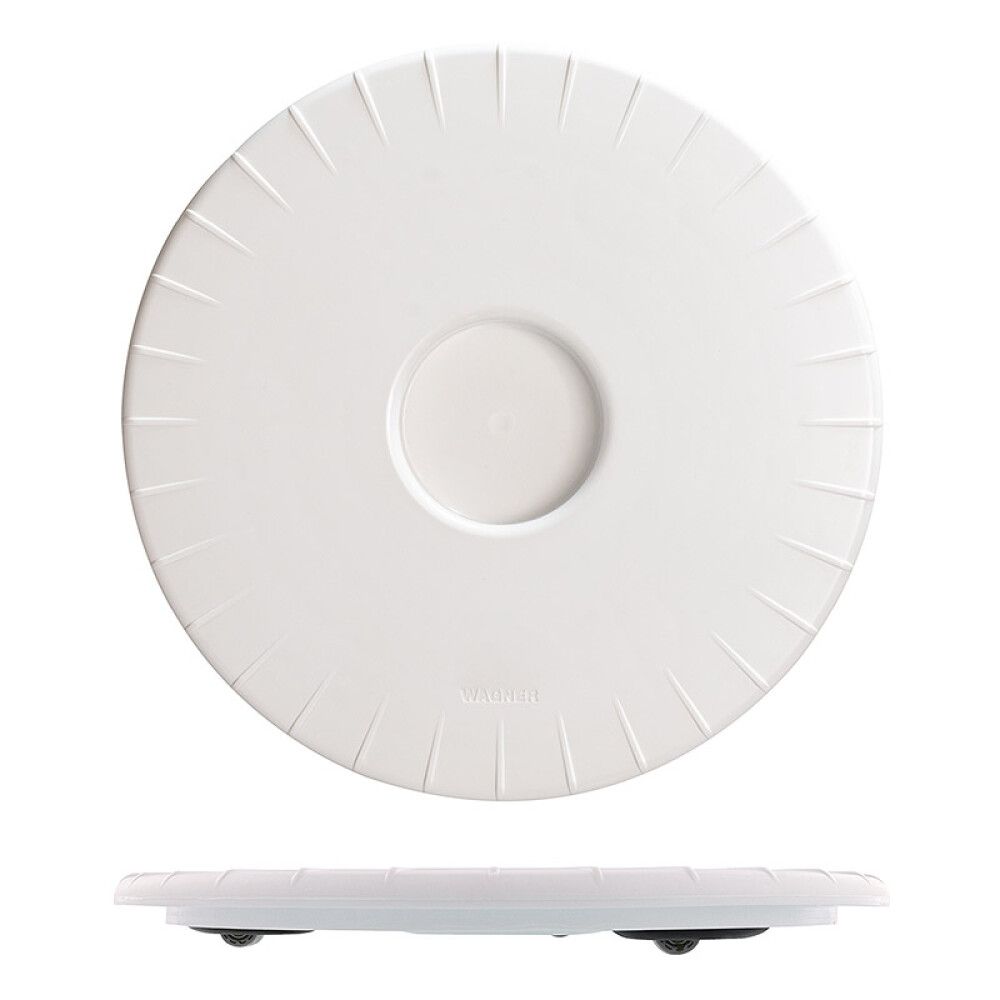 POTTETRALLE WAGNER 0451 ULTRAFLAT HVIT Ø30 CM 100KG