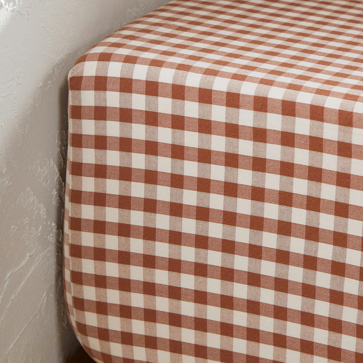 Drap housse coton seersucker bonnet 30 cm, Cottage