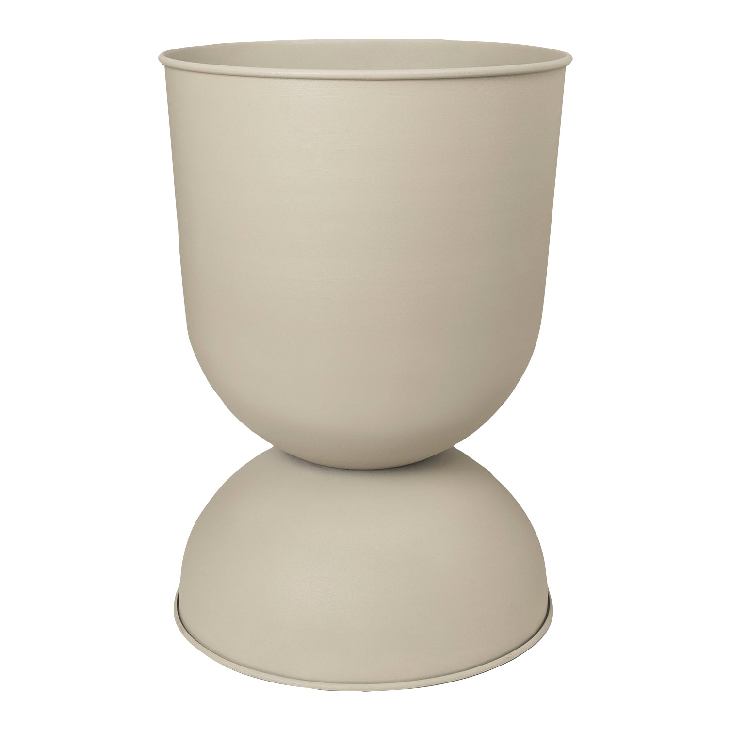 Ferm Living Hourglass Pot - Small - Cashmere